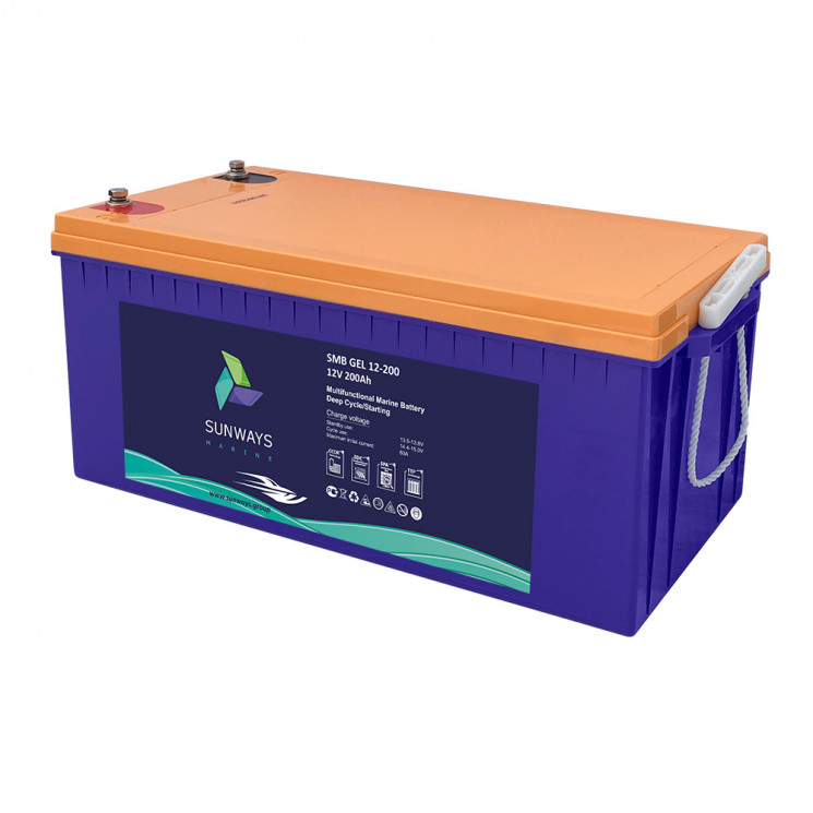 Аккумуляторная батарея Sunways Marine SMB GEL 12-200 купить в Мурманске